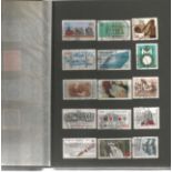 Ace Stamp Album approx size 9 x 6 with 8 hardback pages and 5 rows each side, with over 100 German