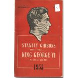 Stanley Gibbons catalogue of King George VI Postage Stamps with illustrations 1953. We combine