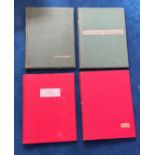 4 x Scrap Books with Cuttings about Authors & Poets approx size 16 x 12, Book 1 has cuttings from
