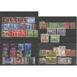Worldwide used Stamps on stockcards / Hagner Blocks, approx 110 Stamps, Countries Include Malta 43