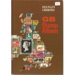 Stanley Gibbons GB Stamp Album never used, this Album has colour pictures with names & years of