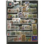 Canada used Stamps, a Hardback hinges Album page with approx 100 Canadian Stamps. We combine postage