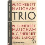Hardback Book Trio-Stories by W. Somerset Maugham First Edition 1950