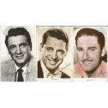 Vintage film star collection, 12 vintage black and white photographs in a mixture of sizes from 9x6,