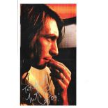 Charlie Watts signed and dedicated 8x6 colour photograph
