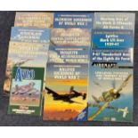 12 Aircraft Books, Including Aircraft of the Aces Numbers 7, 12, 24, 40, Combat Aircraft Numbers 2,