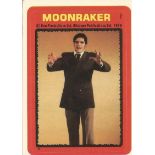 James Bond Jaws Moonraker Original Eon productions 1979 sticker very rare.