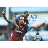 Football Ashley Young signed Aston Villa 16x12 colour photo.