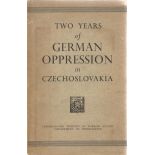 Hardback Book 2 Years of German Oppression in Czechoslovakia
