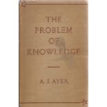 Hardback Book The Problem of Knowledge by A. J. Ayer First Edition 1956
