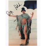 Actor Geoffrey Holder signed 10x8 Coloured Photo