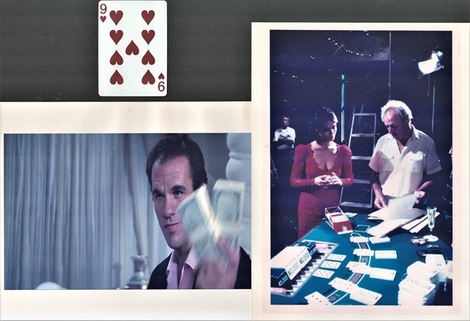 James Bond Poker playing card prop from the film License to Kill also includes colour photo from the