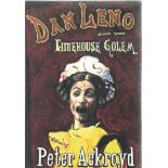 Signed Softback Book Dan Leno and The Lighthouse Golem by Peter Akroyd
