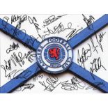 Football Rangers Legends Rangers Signed 16 x 12-inch football photo