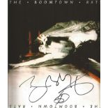 Bob Geldof signed 10x10 Boomtown Rats colour promo photo. Robert Frederick Zenon Geldof born 5 Octob