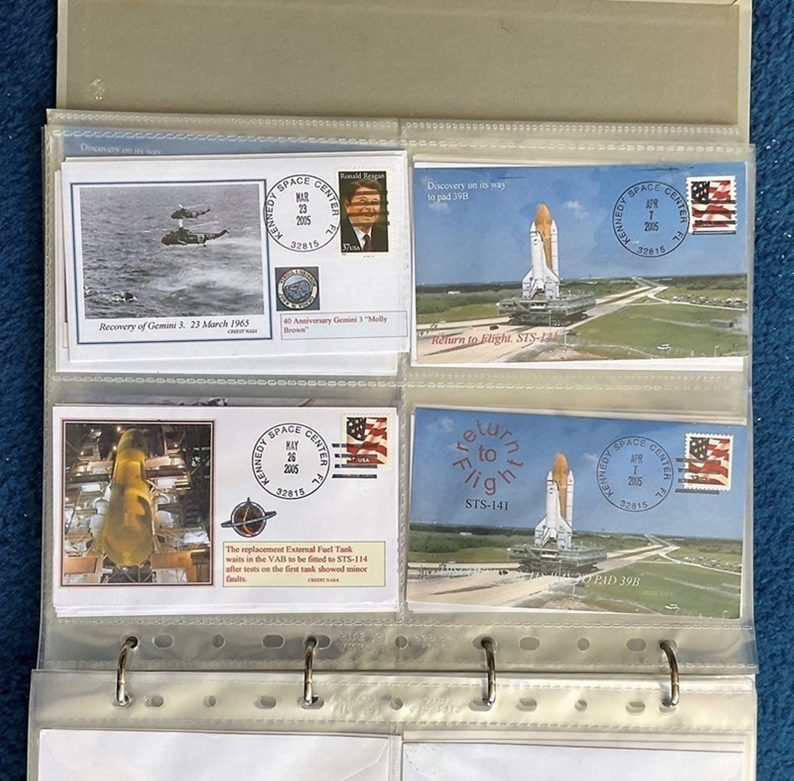 160 Space Exploration FDC with Stamps and FDI Postmarks, Housed in a Binder - Image 2 of 2