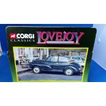 Vintage Toys. CORGI collection. A Die-cast metal and plastic Morris Minor, From the Film 'Lovejoy'.