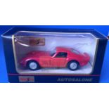 Vintage Toys. Autosalone. Ferrari. A Diecast and plastic pull back action car, with opening doors. I