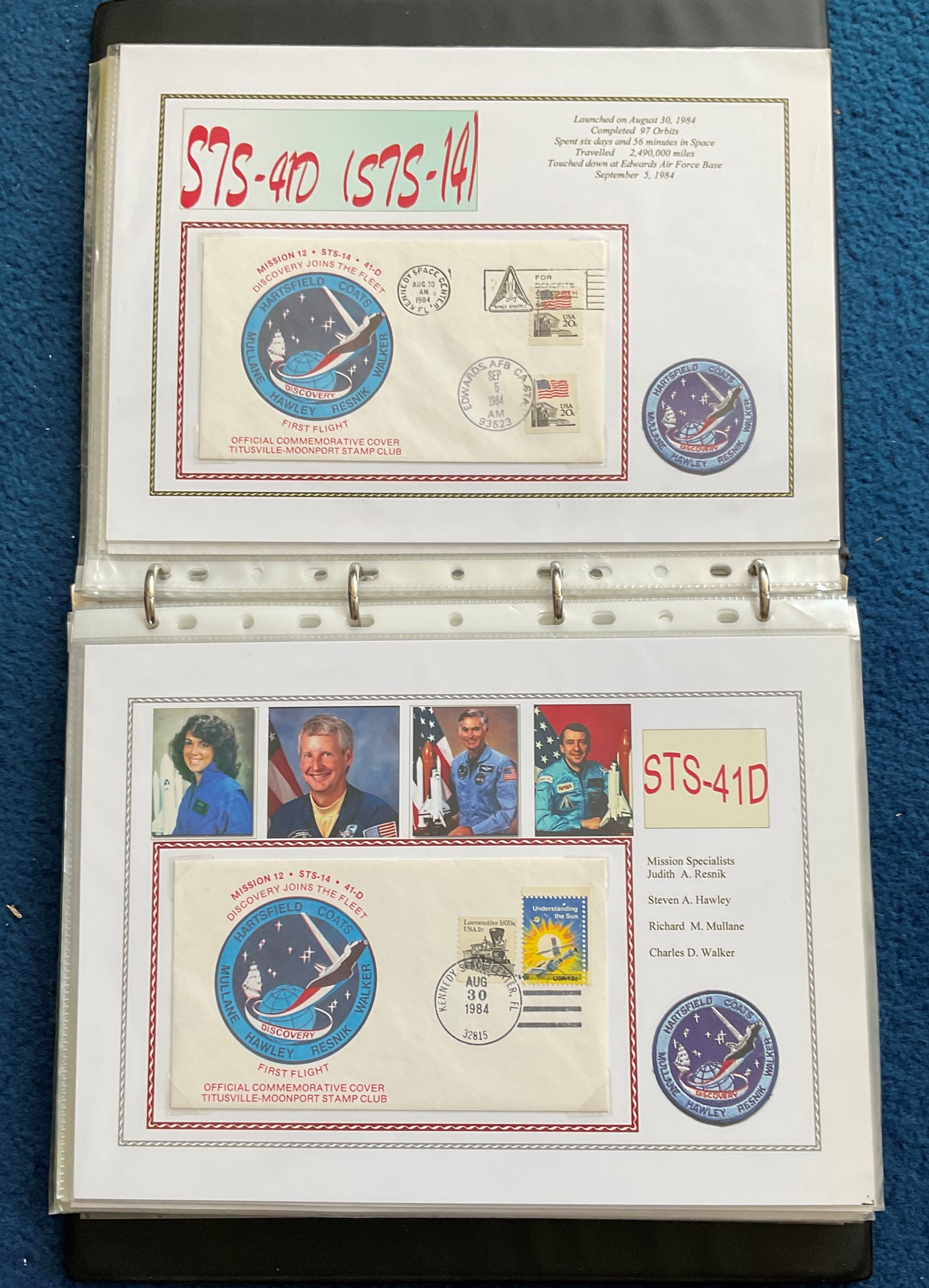 62 Space Exploration FDC with Stamps and FDI Postmarks, Housed in a Binder - Image 4 of 5