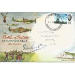 WW2, Donald Kingaby Battle of Britain 25th anniversary special commemorative issue first day cover w