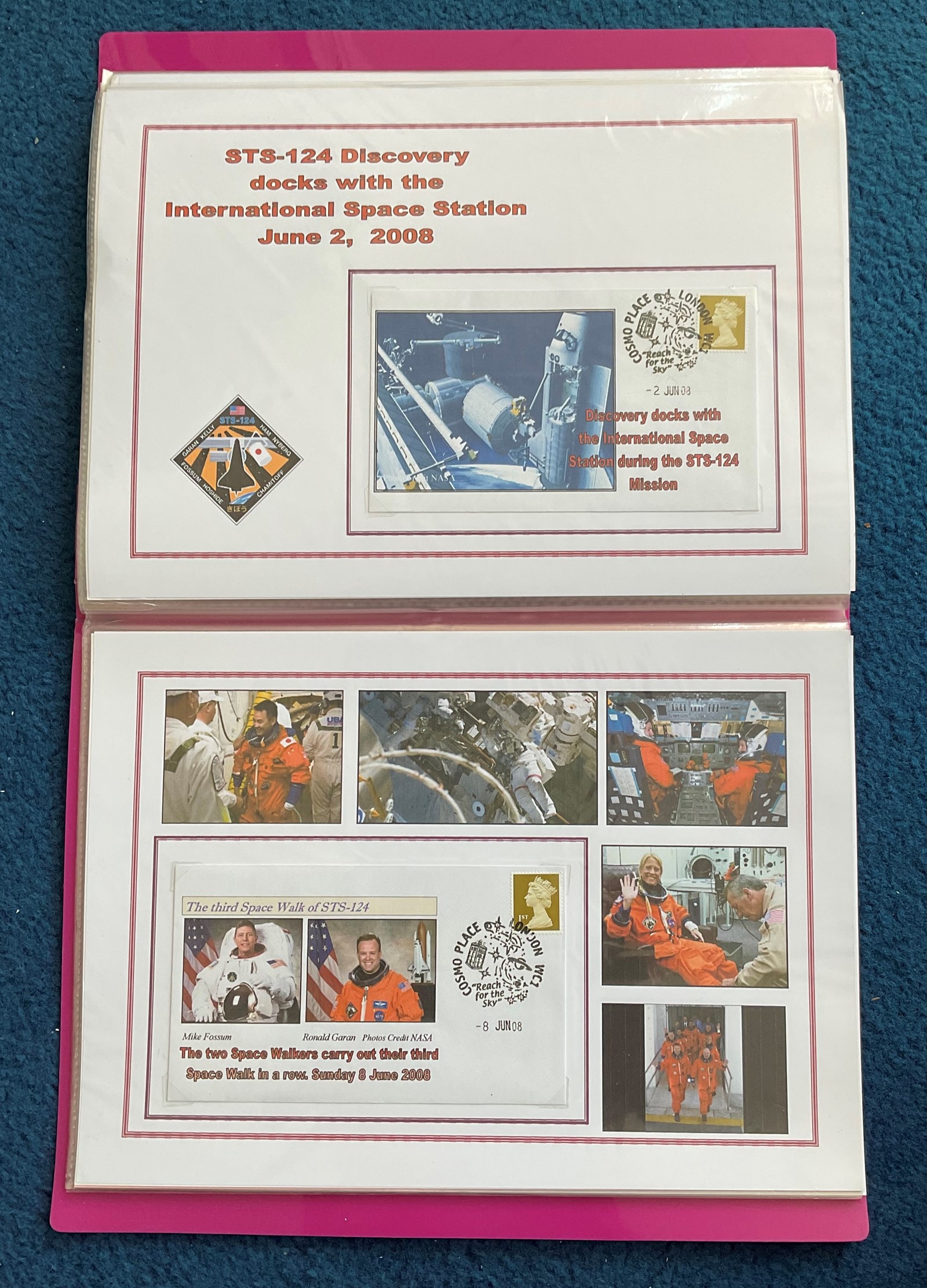 26 Space Exploration FDC with Stamps and FDI Postmarks, Housed in a Binder - Image 5 of 5