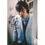 Charlie Watts signed and dedicated 10x8 colour photo. Charlie is well known for his part in the band