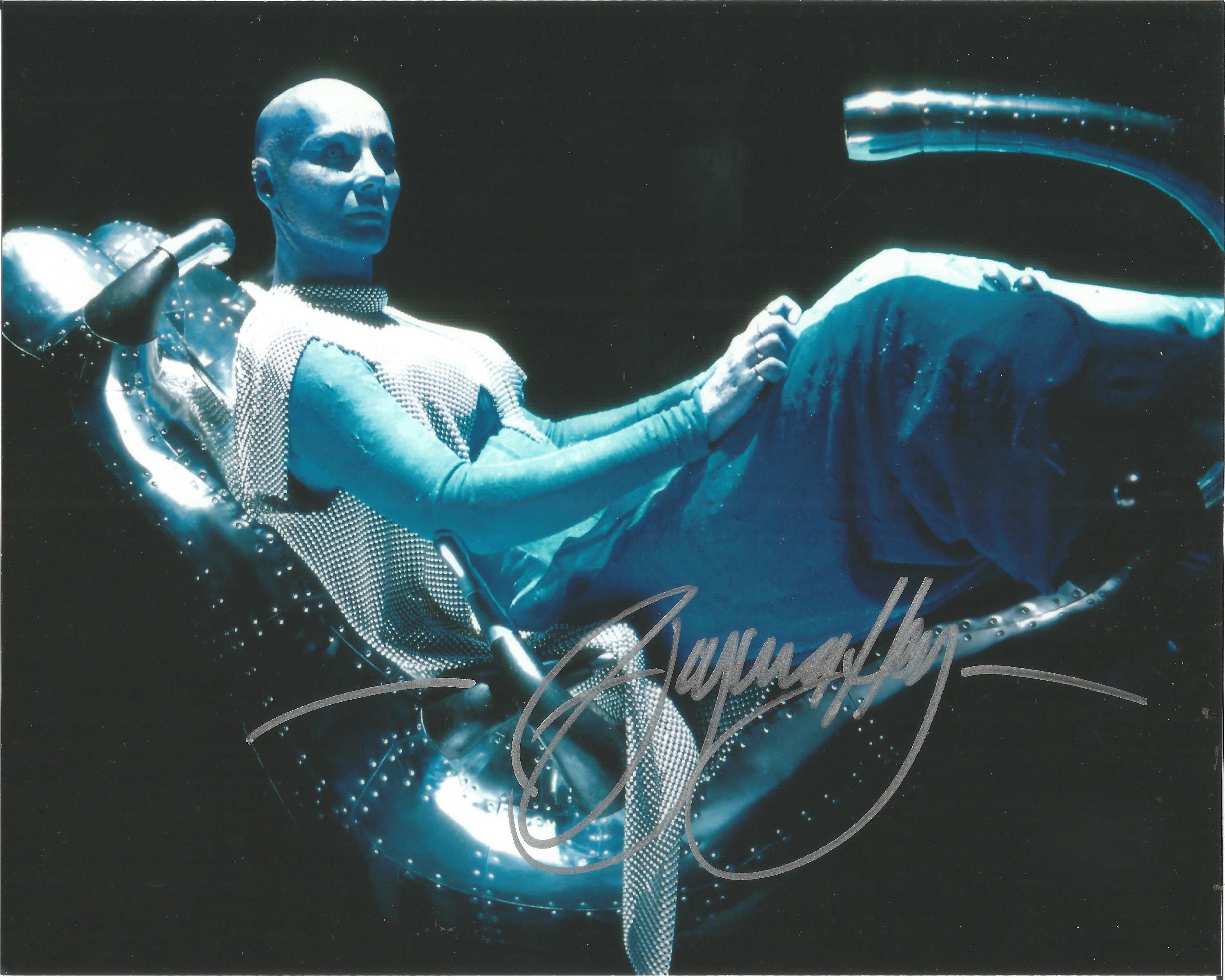 Virginia Hey as Zhaan on Farscape Autographed Picture 