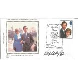 Actress Sophia Loren signed FDC celebrating the marriage of the Prince of Wales. Postmark 22nd July