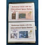 35 Space Exploration FDC with Stamps and FDI Postmarks, Housed in a Binder