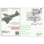 Airey Neave WW2 Colditz escaper signed cover to commemorate the 25th Anniversary of the royal air fo