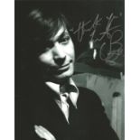Rolling Stone Charlie Watts signed 10 x 8 inch b/w photo