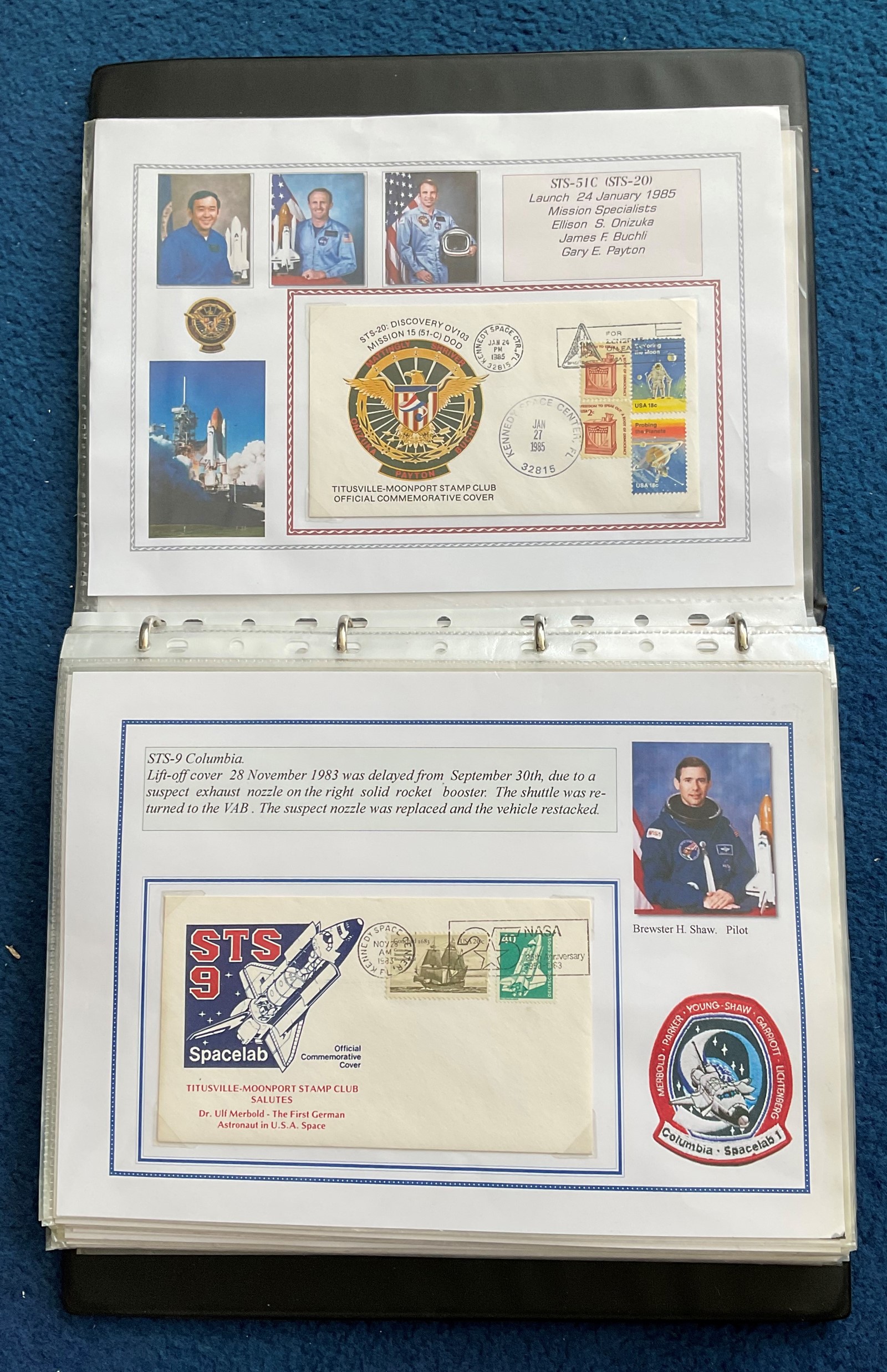 62 Space Exploration FDC with Stamps and FDI Postmarks, Housed in a Binder - Image 5 of 5