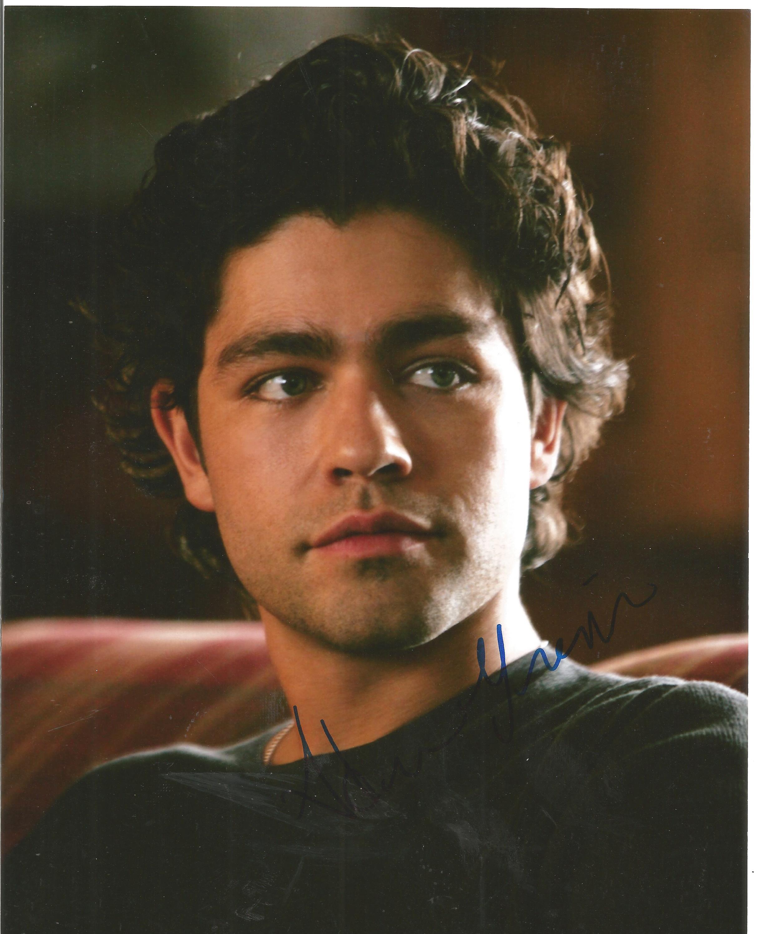 Adrian Grenier actor signed 10 x 8 inch Colour Photo. Adrian Sean Grenier is an American actor,