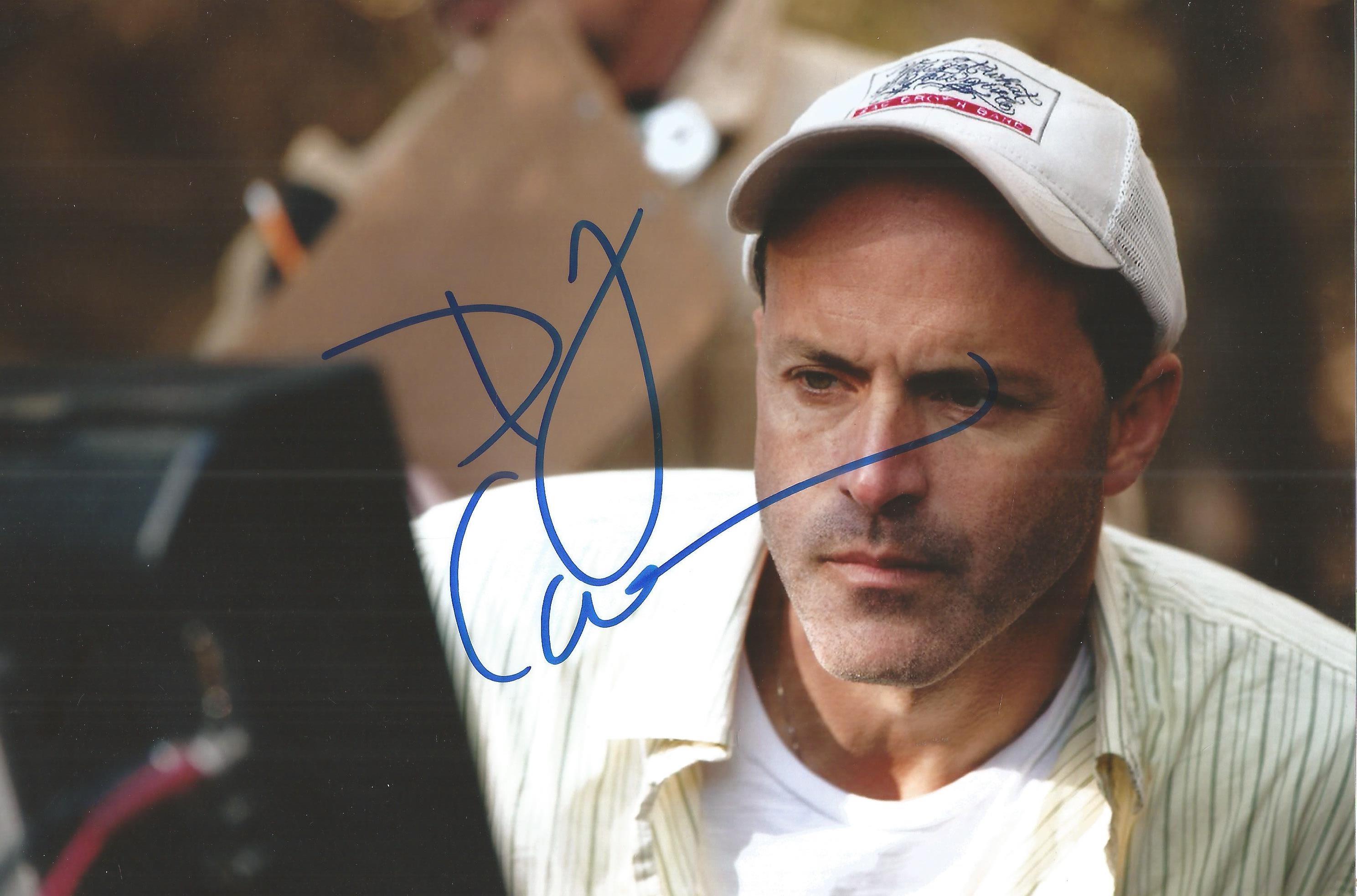 D J Caruso actor signed colour photo 10 x 8 inch. Daniel John Caruso Jr. is an American film