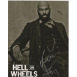 Common Aka Lonnie Rashid Lynn actor signed 10 x 8 inch Black And White Photo. Lonnie Rashid Lynn,