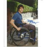 Jason Ritter Signed 10 x 8 inch Colour Photo. Good condition. All autographs come with a Certificate