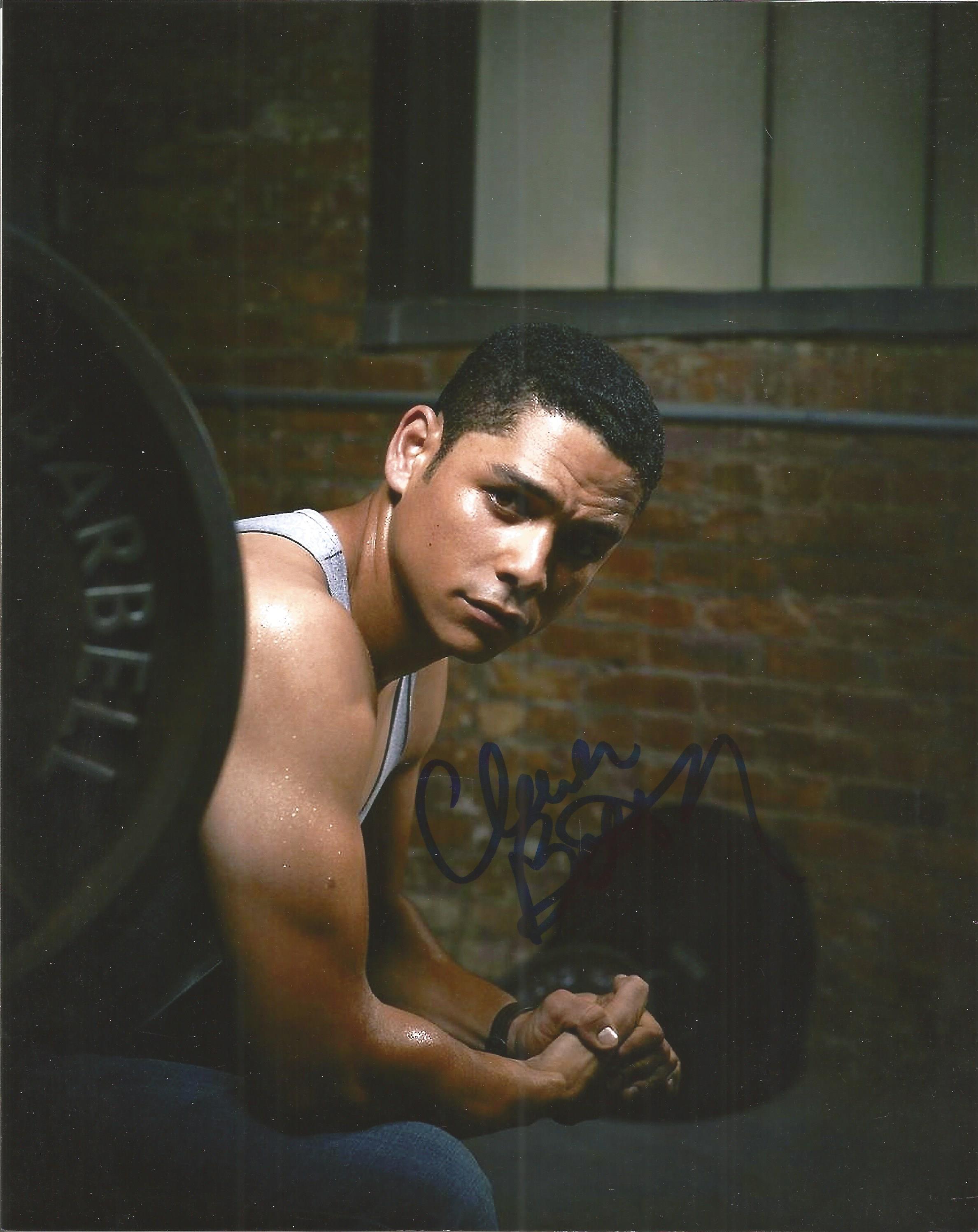 Charlie Barnett actor signed 10 x 8 inch Colour Photo. Charlie Barnett is an American actor from