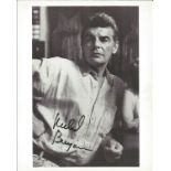 Richard Benjamin Signed 10 x 8 inch Black And White Photo. Good condition. All autographs come