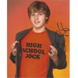 Shawn Pyfrom Signed 10 x 8 inch Colour Photo. American actor and singer, who has appeared in several