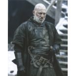 Dominic Carter Game of Thrones Janos Slynt signed colour 10 x 8 inch shot. Good condition. All