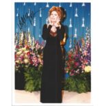 Sophia Loren signed colour photo 10 x 8 inch. Sofia Villani Scicolone Dame Grand Cross OMRI, known