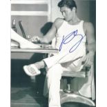 Rick Yune Signed 10 x 8 inch Black And White Photo. Good condition. All autographs come with a