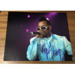 Allan Pineda Lindo actor signed 10 x 8 inch Colour Photo. Filipino American rapper, singer and
