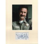 David Arquette signature piece autograph presentation. Mounted with unsigned photo to approx. 16 x
