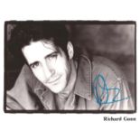 Richard Gunn actor signed black and white photo 10 x 8 inch. Richard Gunn born May 23, 1975, is an