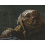 Scott Richardson Star Wars as Quiggold actor signed 10 x 8 inch colour photo. Good condition. All