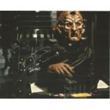 Terry Molloy Dr Who Davros signed colour photo 10 x 8 inch. Good condition. All autographs come with