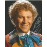 Colin Baker Dr Who signed colour photo 10 x 8 inch. Good condition. All autographs come with a