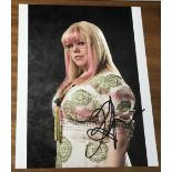 Kirsten Vangsness actress Criminal Minds Signed 10 x 8 inch Colour Photo. Good condition. All