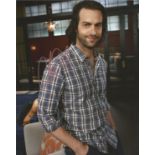 Chris Delia actor signed colour photo 10 x 8 inch. Christopher William Delia is an American